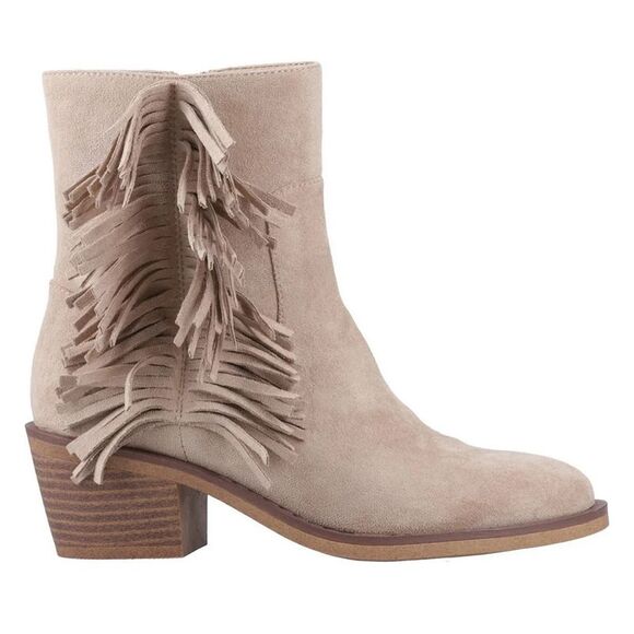 Rocket Dog Womens/Ladies Yankee Tassel Cowboy Boots / Taupe